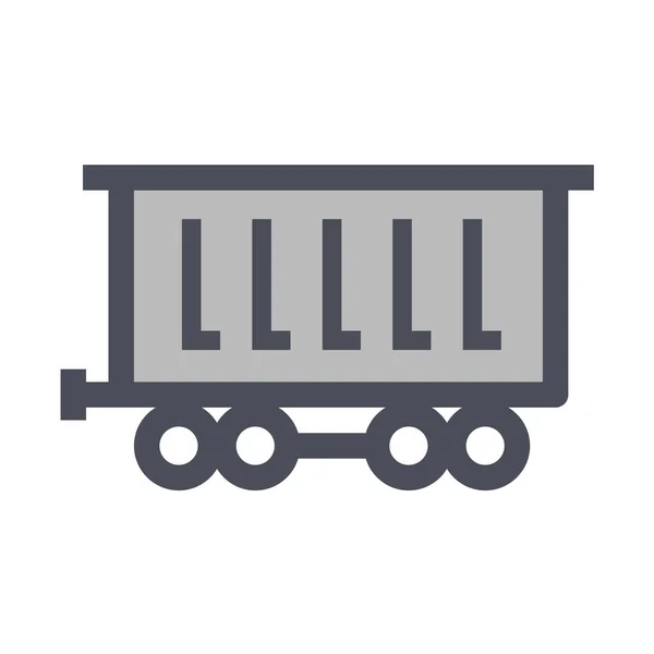 Fahrgastsymbole Für Drehgestell — Stockvektor
