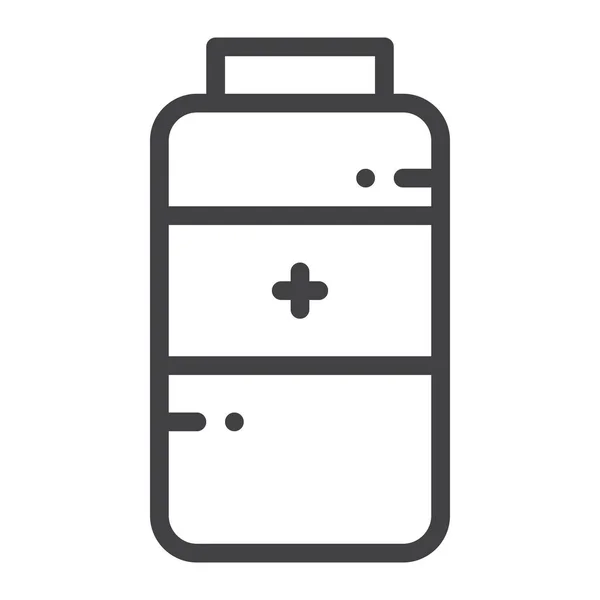 Bottle Jar Medical Icon — Wektor stockowy