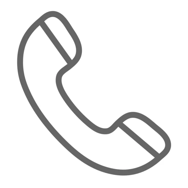 Business Call Algemeen Pictogram Outline Stijl — Stockvector