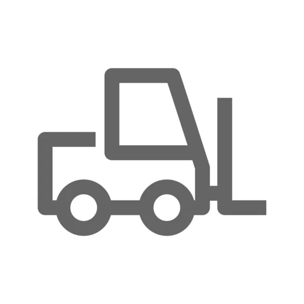 Business Delivery Logistic Symbol Outline Stil — Stockvektor