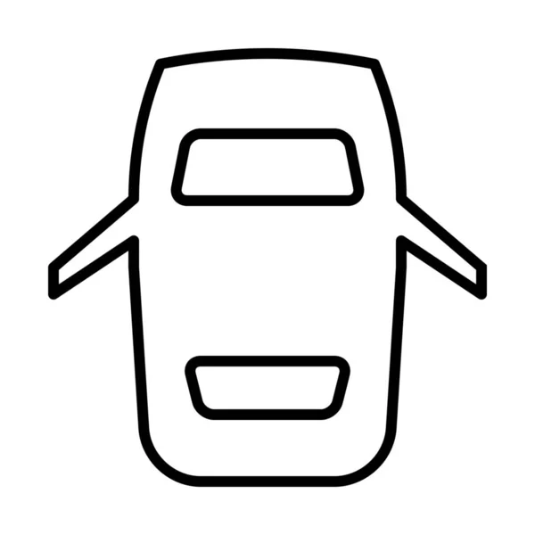 Autotüren Symbol Outline Stil — Stockvektor