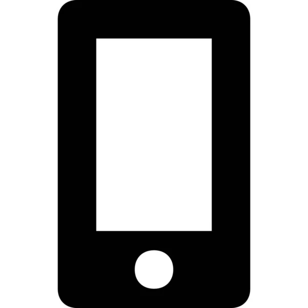 Device Mobile Phone Icon Outline Style — Stock Vector