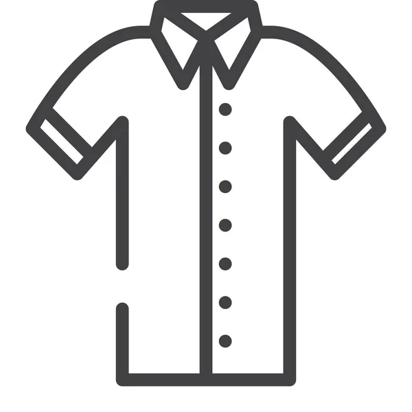 Clothing Shirt Sleeve Icon — Stok Vektör