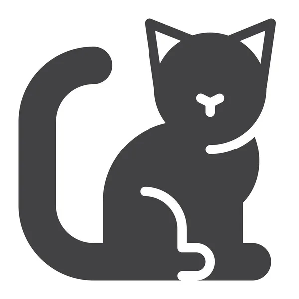 Animal Cat Kitty Icon — Stock Vector