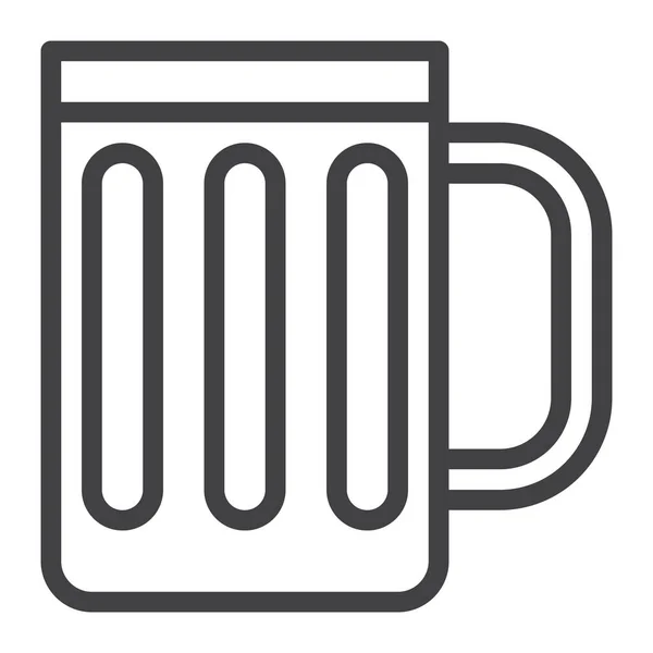 Beverage Cup Beer Icon — Stock Vector