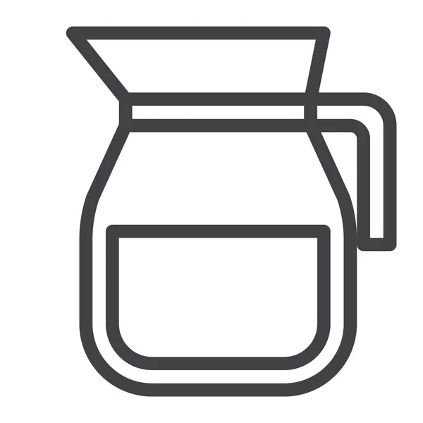 Jug Water Juice Icon — Archivo Imágenes Vectoriales