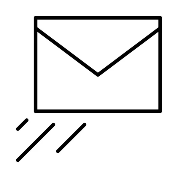 Mail Umschläge Symbol Umriss Stil — Stockvektor