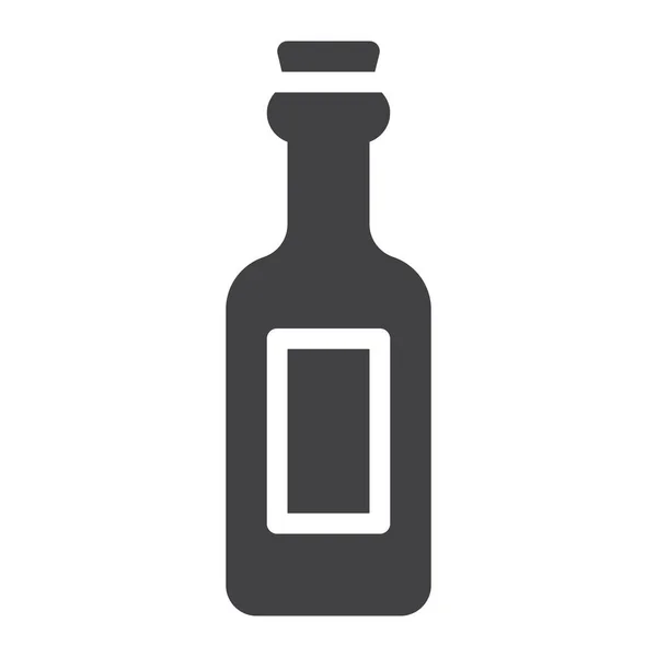 Bottle Cork Beer Icon — Vector de stock