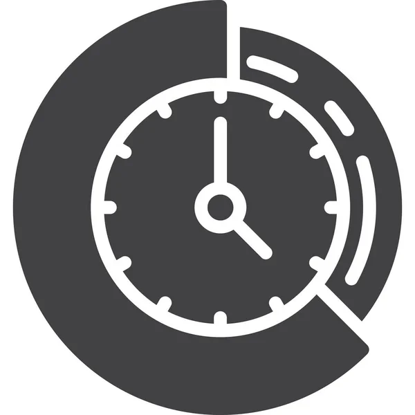 Diagramm Management Tortensymbol — Stockvektor