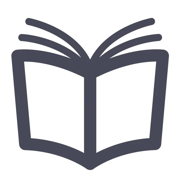 Bookmark Bookmarks Icono Libro Estilo Sólido — Vector de stock