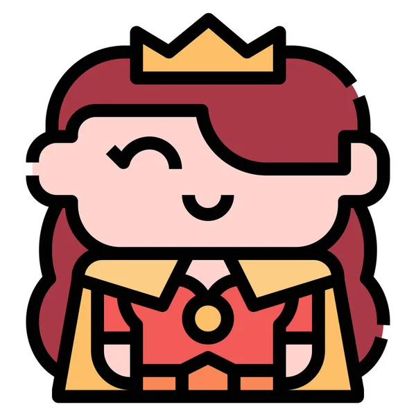 Königinnen Ikone — Stockvektor