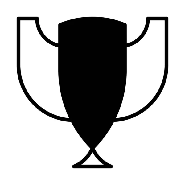 Βραβείο Κύπελλο Βραβείο Εικονίδιο Στυλ Περίγραμμα — Διανυσματικό Αρχείο