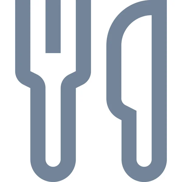 素描式的自助餐图标 — 图库矢量图片
