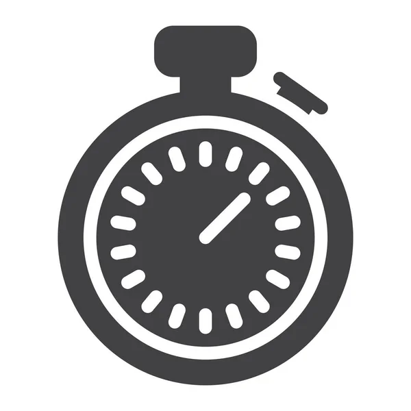 Kronometre Kronometre Zaman Simgesi — Stok Vektör
