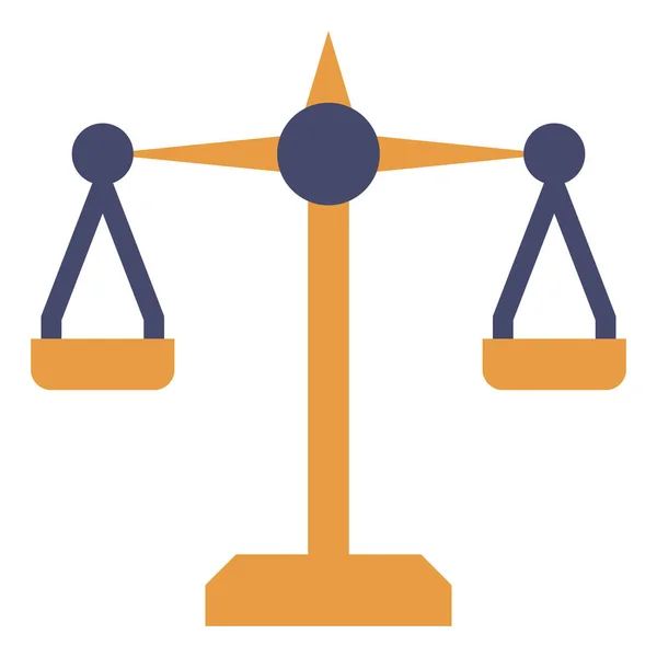 Juicio Justicia Icono Ley Educación Escuela Categoría Aprendizaje — Vector de stock