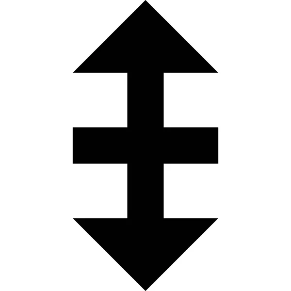 Action Cusor Zeichen Symbol Outline Stil — Stockvektor