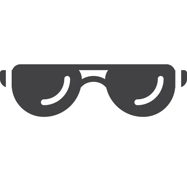Tillbehör Glasögon Glas Ikon — Stock vektor
