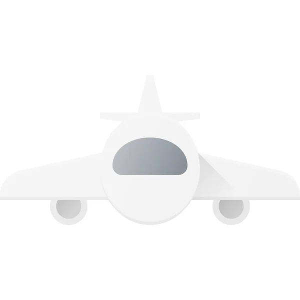 Flight Fly Plane Icon Flat Style — Stock Vector