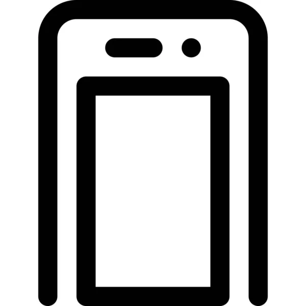 Ikon Ponsel Smartphone - Stok Vektor