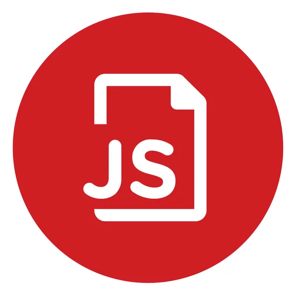 JavascriptのアイコンをSolid形式で — ストックベクタ