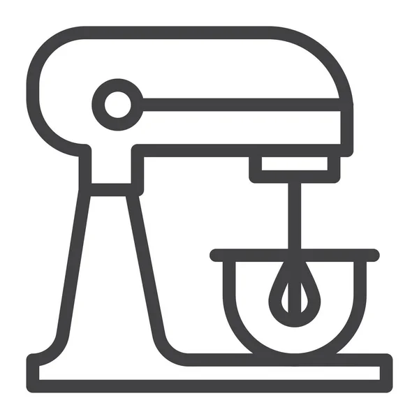 Matberedare Elektrisk Ikon — Stock vektor