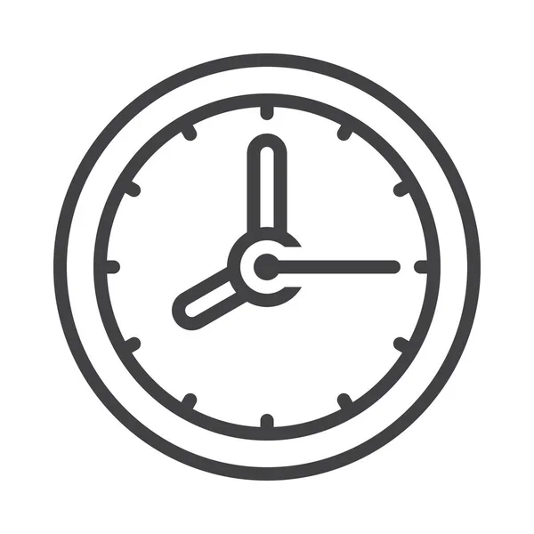 Horloge Date Limite Icône Temps Dans Catégorie Marketing Seo — Image vectorielle