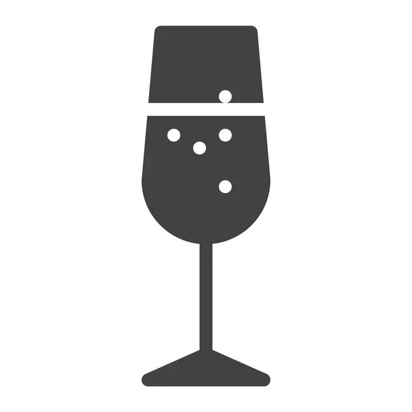 Ikona Bublin Šampaňského — Stockový vektor