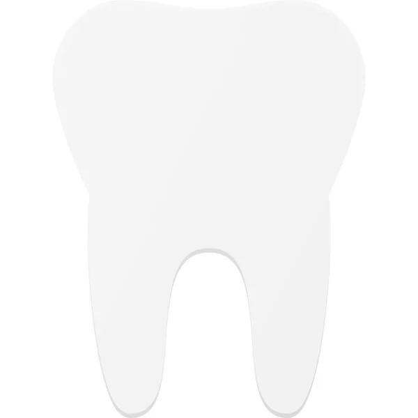 Cuidados Dentários Ícone Dentista Estilo Plano — Vetor de Stock