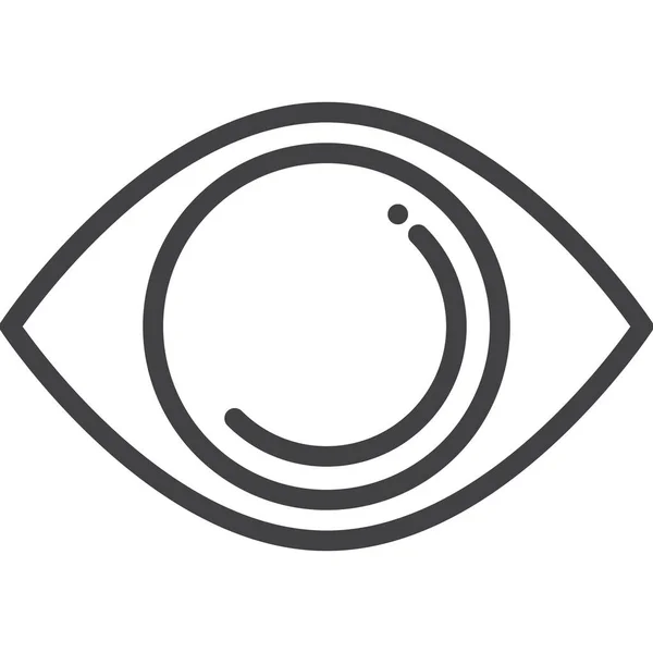 Eye Human See Icon — Image vectorielle