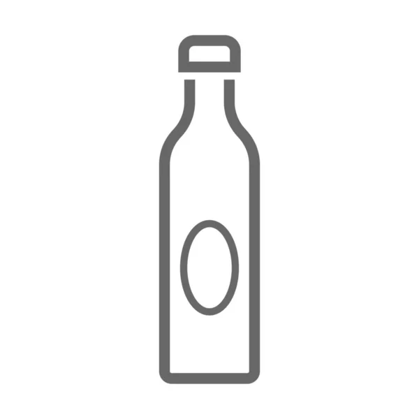 Getränkeflaschen Drink Ikone Umriss Stil — Stockvektor