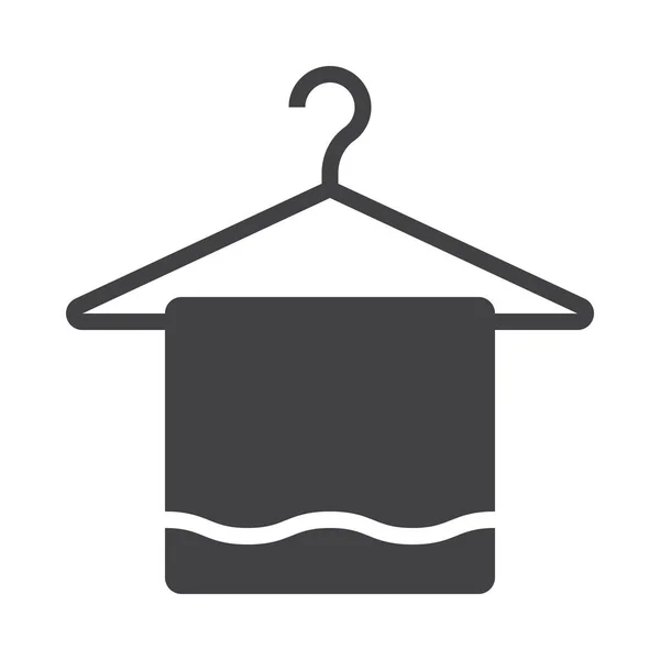 Clothes Coat Hanger Hanger Icon Buildings Category — Stock Vector