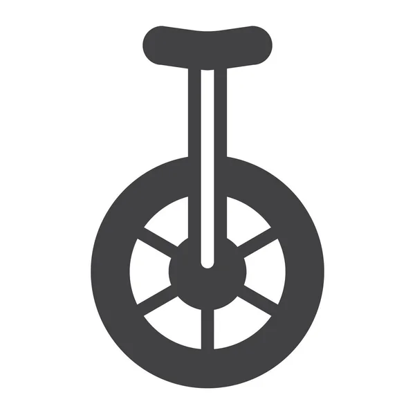Transportation Unicycle Circus Icon — Stock Vector