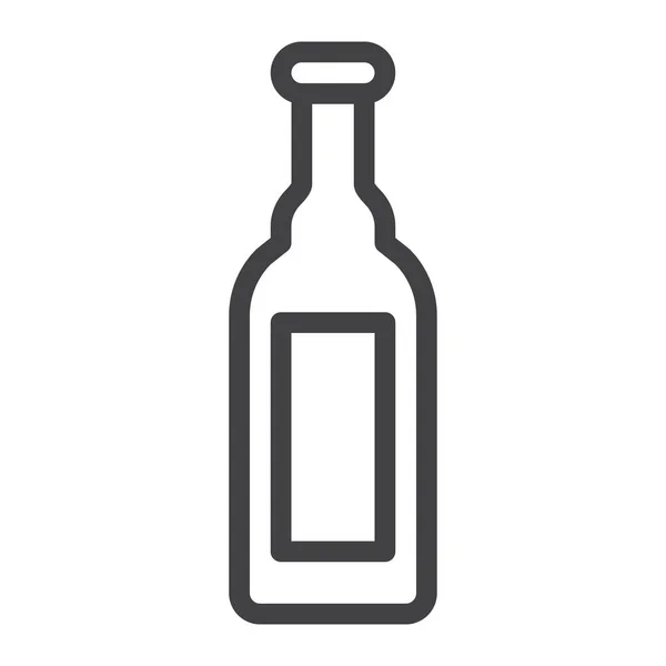 Beverage Bottle Pub Icon — Wektor stockowy
