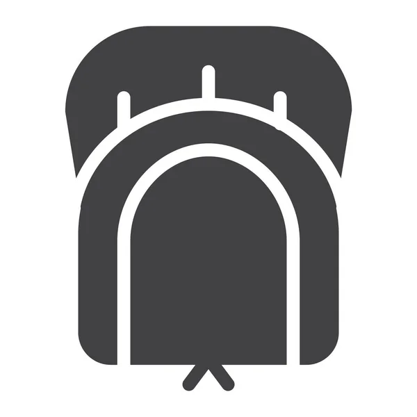 Hat Pilgrim Woman Icon — Stock vektor