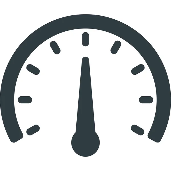 Dashboard Gauge Meter Icon Solid Style Stock Vector by ©iconfinder 469844572