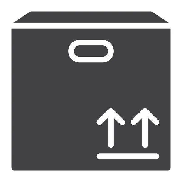 Caja Paquete Carga Icono — Vector de stock