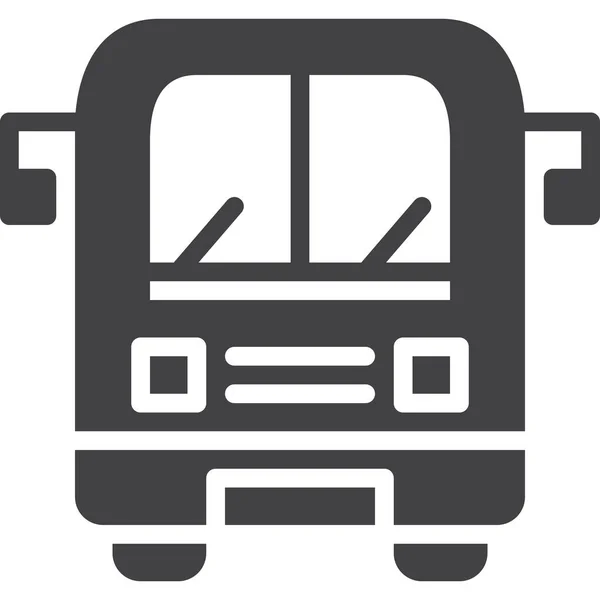 Buss Skola Turné Ikon — Stock vektor