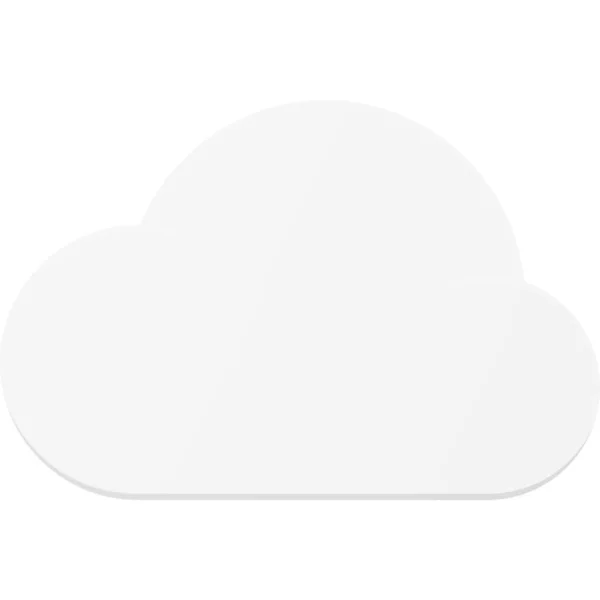 Ikona Úložiště Cloud Computing Stylu Flat — Stockový vektor