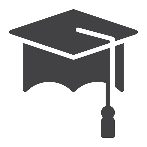 Hat Graduation Student Icon — Archivo Imágenes Vectoriales