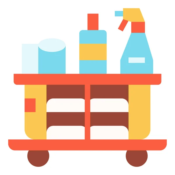 Limpeza Limpa Ícone Detergente —  Vetores de Stock