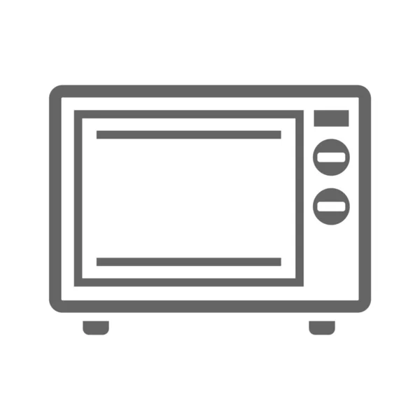 Koch Essen Küche Ikone Outline Stil — Stockvektor