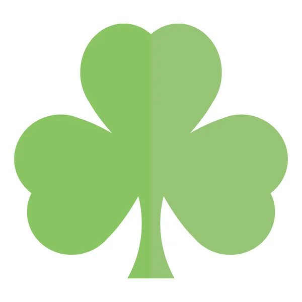 Ikona Liści Koniczyny Shamrock — Wektor stockowy