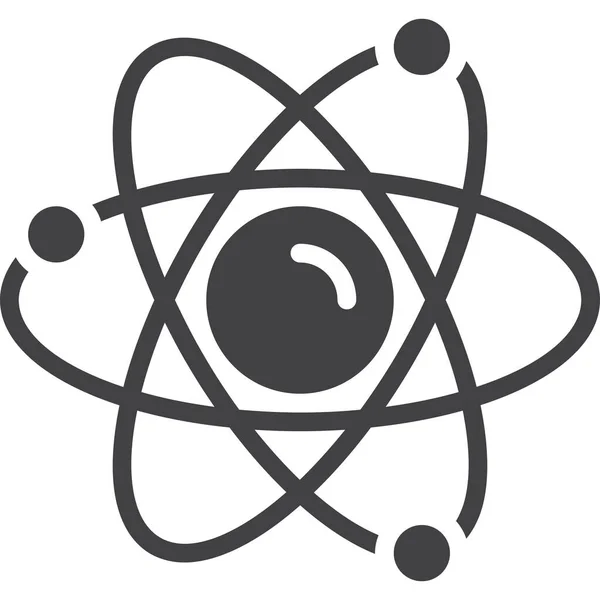 Atom Molecule Nuclear Icon — Stockový vektor