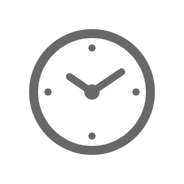 Calendário Relógio Organizador Ícone Estilo Esboço — Vetor de Stock