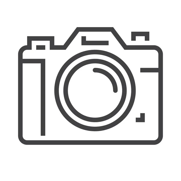 Cuerpo Cámara Dslr Icono — Archivo Imágenes Vectoriales