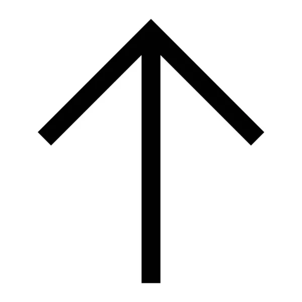 Aktionspfeil Richtung Symbol Outline Stil — Stockvektor