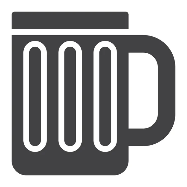 Mug Beer Cup Icon — Vector de stock