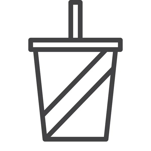 Cup Drink Soft Icon — Archivo Imágenes Vectoriales