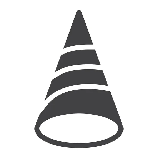 Hat Cone Magic Icon — Stock vektor