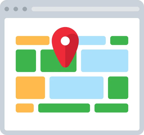 Ikona Diagramu Kontaktowego Stylu Outline — Wektor stockowy